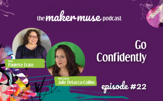 Episode 22 cover art featuring podcast guest Julie DeLucca-Collins